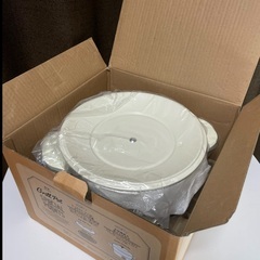 【新品未使用】ブルーノ グリルポット ホワイトの画像