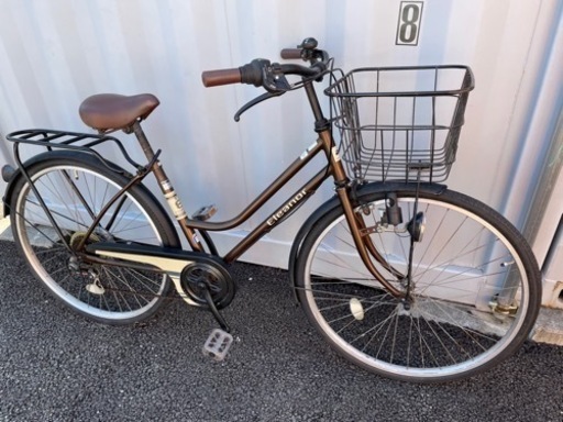 【ノーマルライト、6段変速】★激安★ 中古自転車   26インチ 軽整備済み 安い 防犯登録 町田市 麻生区 神奈川　005ky