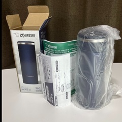 【新品未使用】象印水筒　SM-JF36-AD グレーの画像