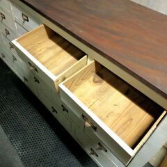 ★★希少！レア物・ アンティーク家具!!! キャビネット　カウンター収納　引き出し