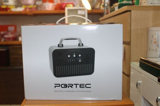 ★特別価格  未使用！大幅値下げ★PORTEC ポルテックポータブル電源(LB460) ★格安商品のため有料発送★店頭取引歓迎！