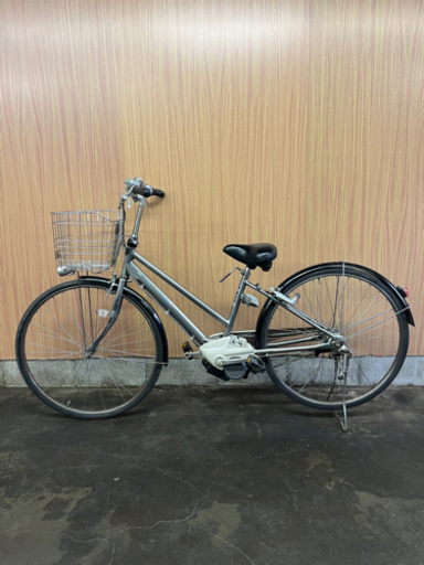 格安‼️ 電動自転車 YAMAHA パスシティSリチウム 銀 27インチ 6.0Ahバッテリー 実容量最大❗️