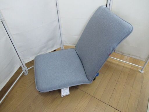 座椅子/座いす/座イス/グレー/シンプルデザイン/明光/MEIKO/美品/良品/未使用品/J4543/
