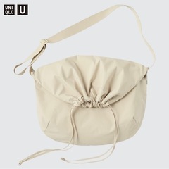 【新品未開封】UNIQLO  ドローストリングショルダーバッグ ...