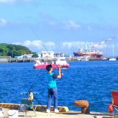 【海釣り体験】アクティビティの受付・レジ・商品補充｜土・日・祝がメインの仕事の画像