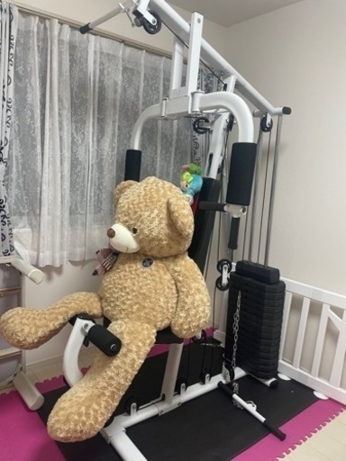 あと２日！！筋トレ　マシーン