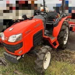 秋田　美品　クボタトラクターKB225 4WD アワー305h、...