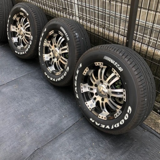 ハイエースタイヤホイルセット　215/65 16 クエルボ　ﾌﾚｰﾀﾞｰﾏｳｽ