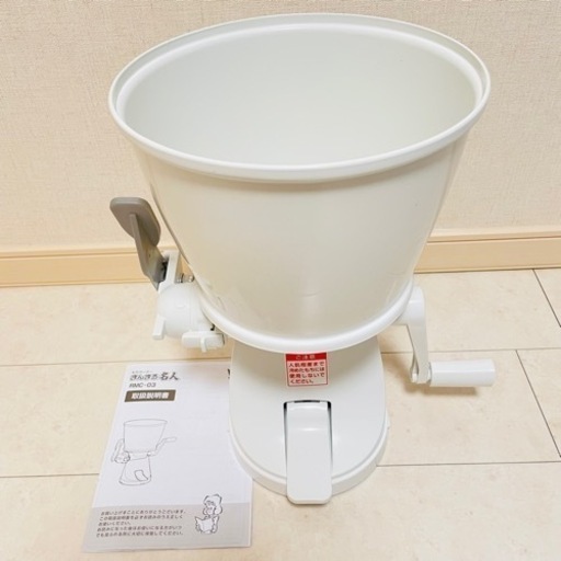 【新品未使用に近い】5980円簡単丸もちカッター ハンドル回すだけ! どんどん作れる! 大きさ調整 最大3升