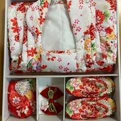 三歳　七五三　着物セット