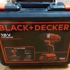 値下げしました！美品！18Vインパクトドライバー！の画像