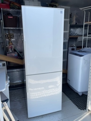 ●シャープ 大きめ2ドア冷凍冷蔵庫　●2016年製