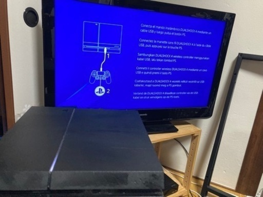【最終値下げ】PS4本体(動作確認済) ソフト1本付き(レインボーシックスシージ)