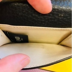 FENDI マイクロ 三つ折り財布 ブラック