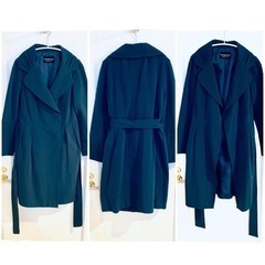 【試着のみ】ストロベリーフィールズ　コクーンシルエットコートの画像