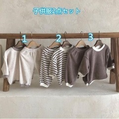【ラスト2点】韓国ベビー服🇰🇷セットアップ♡の画像