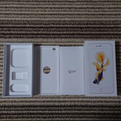 iphone 6s plus(Gold)空箱の画像