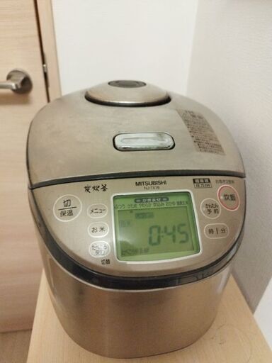 炊飯器 MITSUBISHI 炭炊釜 NJ-TX18