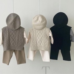 韓国ベビー服🇰🇷ベスト 男女兼用の画像