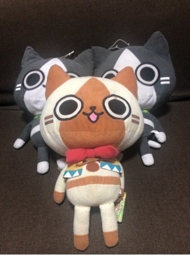 モンスターハンター  アイルー＆メラルー ぬいぐるみセット
