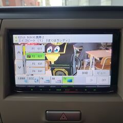 アルトラパンG　H25　車検6/3　走行96000ｋ　社外メモリーナビ＆フルセグＴＶ　ホワイトルーフ＆ホワイトホイール　スマートキーの画像