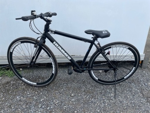 ●HUMMER ハマー /クロスバイク 700C ディープリム●18段変速