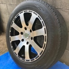 ハイエース 17インチ ホイール4本セット OPEN COUNTRY ハイエース 車検対応ホイール 17インチ タイヤセット