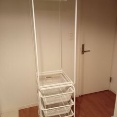ハンガーラック　IKEA購入品(キズ汚れあり)の画像