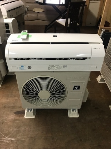 2020 sharp 6畳。 無料のエアコンの設置