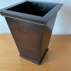 新品　観葉植物　入れ　茶色