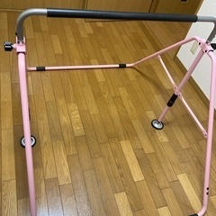 【受け渡し決定】室内　鉄棒　ピンク