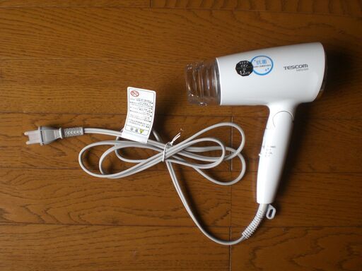 TESCOM NATURAM　テスコム　ヘアードライヤー　マイナスイオンヘアー 　未使用