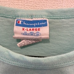 Championメンズ長袖TシャツXLの画像