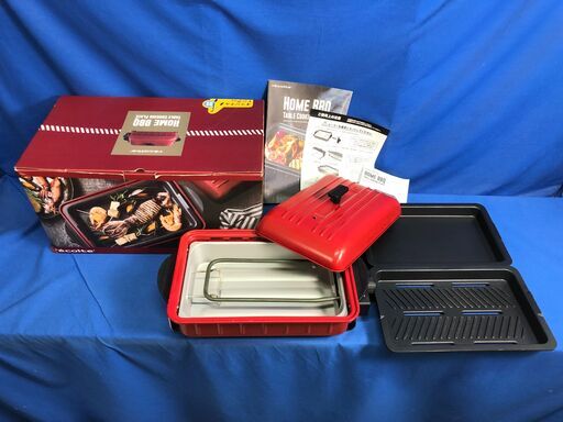 【動作保証あり】recolte レコルト RBQ-1 Home BBQ ホームバーベキュー【管理KRK685】