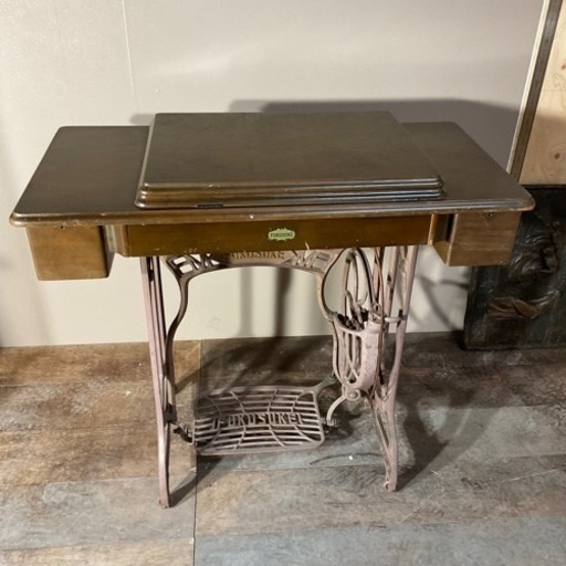 福助 FUKUSUKE 足踏みミシン アンティーク ショップ テーブル