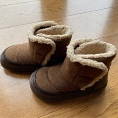 15.0cm☆無印良品☆ボアブーツの画像