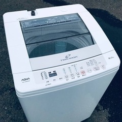 ①♦️EJ3番AQUA全自動電気洗濯機