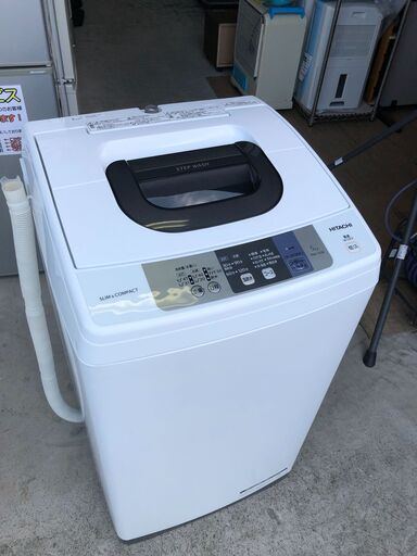 【動作保証あり】HITACHI 日立 2017年 NW-50B 5.0kg 洗濯機【管理KRS500】