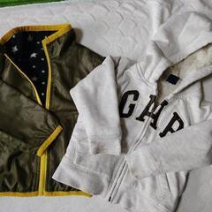 リバーシブルジャケットとGAPパーカーセット