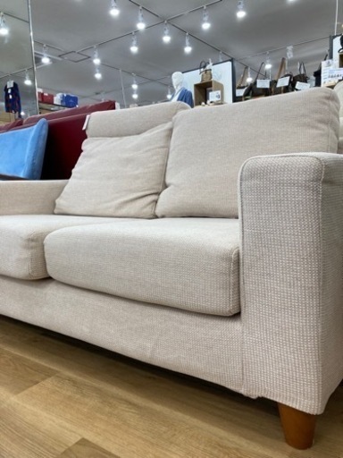 取りに来れる方限定！ヘッドレス付き2人掛けソファです！！