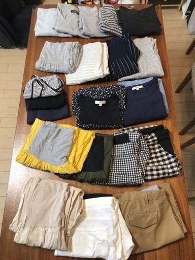 マタニティ　授乳服　春・夏・秋物　全21点