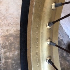 CB250RS リヤホイールの画像