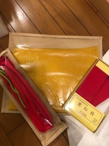 決まりました。正絹振袖セット