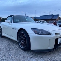 【即決198万円】機関良好！ホンダS2000 車検付き即日納車可能！6速MT オープンok 記録簿完備 社外エアロ 社外マフラー 激レア車両です★の画像