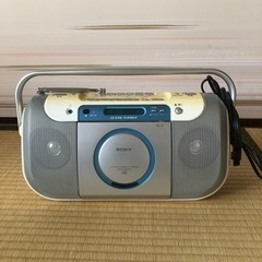 CDラジカセ　SONY
