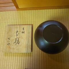 投稿番号461  高岡銅器  花器    鳥と梅と笹の画像