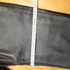 本革ライダースパンツ　32インチ　美品の画像