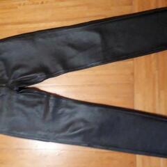 本革ライダースパンツ　32インチ　美品の画像