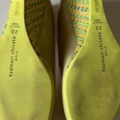 ツモリチサト　ウエッジソール　パンプス　23の画像