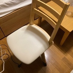 ニトリ 回転式ダイニングチェア(ロピア2 LBR)